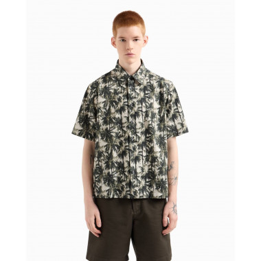 CAMISA O.WHITE/GREEN RESORT AF14869