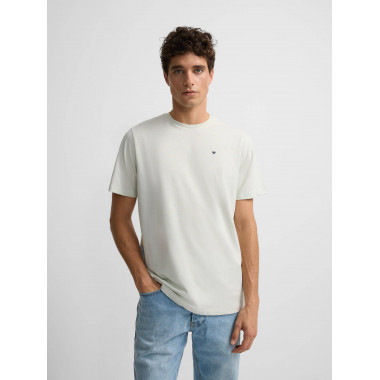 CAMISETA MINILOGO VERDE CLARO