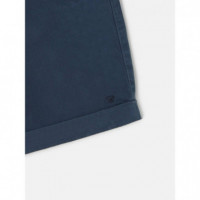 BERMUDA CLASICA AZUL MARINO