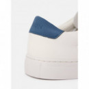 Zapatilla SILBON Clasica Blanca Azul Mar