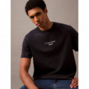 Ss Acid Wash 20S Cn Tee Sky Captain  CALVIN KLEIN