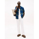 Lightweight Palm Ss Rf Shirt Night Sky  TOMMY HILFIGER