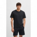 David T-shirt 10269569 01 Black  BOSS