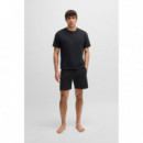 David T-shirt 10269569 01 Black  BOSS