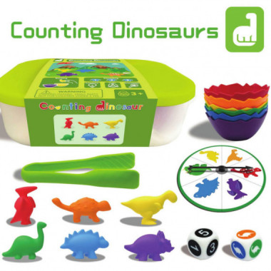 Juego de Dinosaurios (cuenteo y Seleccion)  AMAYA