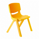 Silla Infantil Polipropileno Talla 2 Amarilla  EQUIPAMIENTOS INFANTILES