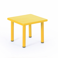 Mesa Infantil Cuadrada Talla 2 Amarilla  EQUIP. INFANTILES