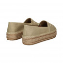 Alpargata Plataforma Textil Beige  TOMMY HILFIGER