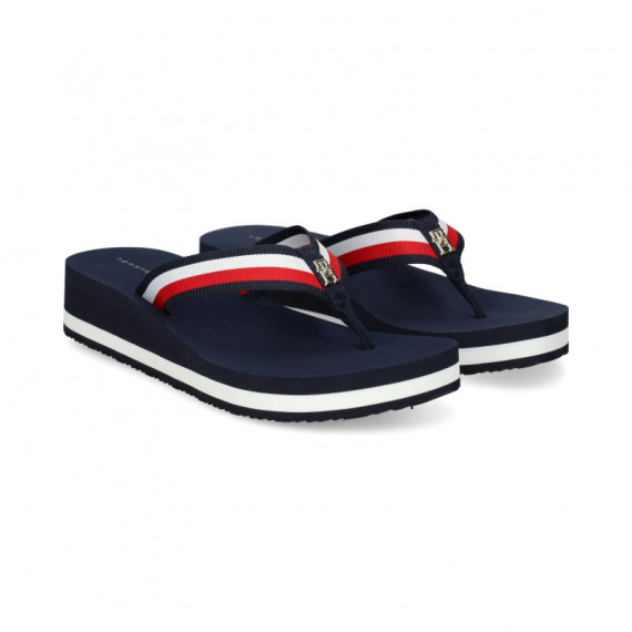 Flip Flop Cinta Multicolor Azul  TOMMY HILFIGER
