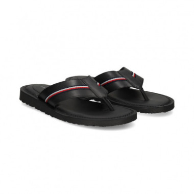 Esclava Piel Negro  TOMMY HILFIGER