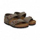 Sandalia Birkibuc Gris  BIRKENSTOCK