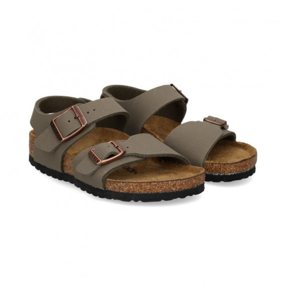 Sandalia Birkibuc Gris  BIRKENSTOCK