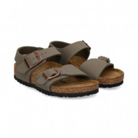 Sandalia Birkibuc Gris  BIRKENSTOCK