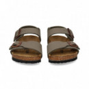 Sandalia Birkibuc Gris  BIRKENSTOCK