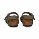 Sandalia Birkibuc Gris  BIRKENSTOCK