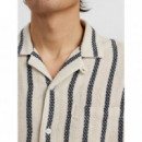 Camisas Camisa ANERKJENDT Akkurt Seersucker