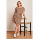 Vestidos Vestido KING LOUIE Aria Tunic Beebop Stripe