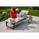 Tumbona de Jardín Milano- Color Beige/negro- Hartman®  HARTMAN OUTDOOR FURNITURE