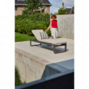 Tumbona de Jardín Milano- Color Beige/negro- Hartman®  HARTMAN OUTDOOR FURNITURE