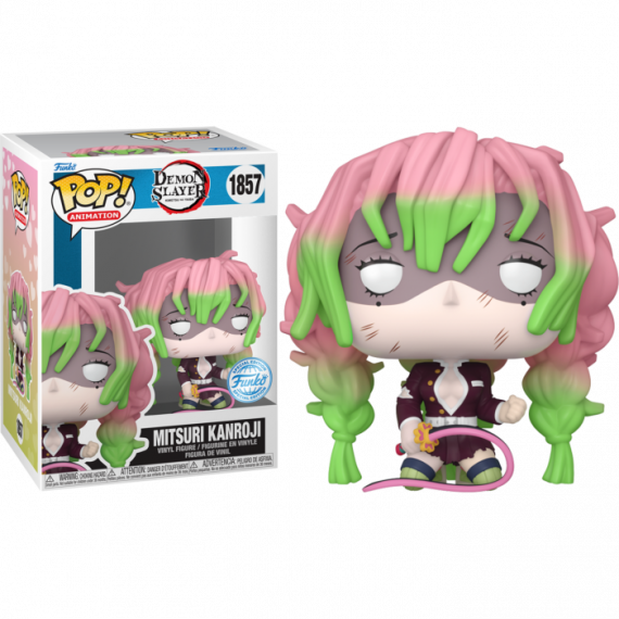 FUNKO Pop Demon Slayer Mitsuri Kanroji Damaged Exclusive 1857