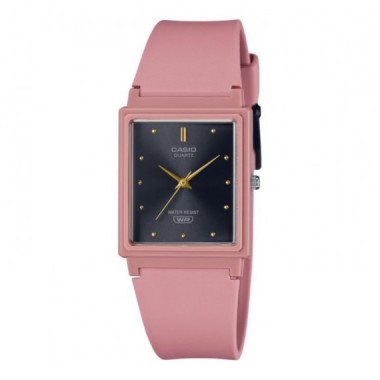 CASIO MQ-38UC-4A Reloj Analógico Unisex - Caja Color Terracota y Estilo Minimalista - Resistente Al Agua