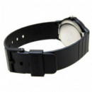 CASIO MQ-76-1A Reloj Analógico Unisex - Esfera Negra con Detalles Dorados - Clásico, Ligero y Resistente Al Agua