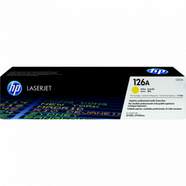HP Toner CE312A Amarillo Nº 126A