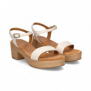 Carmelita Plataforma Piel Hielo  UNISA