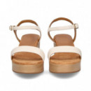 Carmelita Plataforma Piel Hielo  UNISA