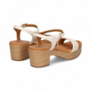 Carmelita Plataforma Piel Hielo  UNISA