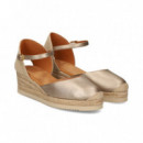 Abierto Lados Metalizado Bronce  UNISA