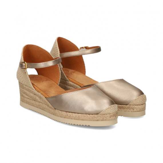 Abierto Lados Metalizado Bronce  UNISA