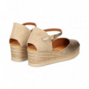 Abierto Lados Metalizado Bronce  UNISA