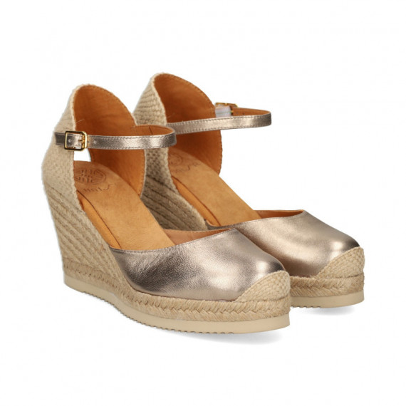 Abierto Lados Metalizado Bronce  UNISA