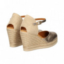 Abierto Lados Metalizado Bronce  UNISA