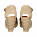 Abierto Lados Metalizado Bronce  UNISA