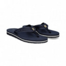 Flip Flop Lona Azul  TOMMY HILFIGER