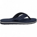 Flip Flop Lona Azul  TOMMY HILFIGER