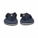 Flip Flop Lona Azul  TOMMY HILFIGER