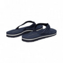 Flip Flop Lona Azul  TOMMY HILFIGER