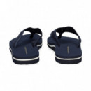 Flip Flop Lona Azul  TOMMY HILFIGER