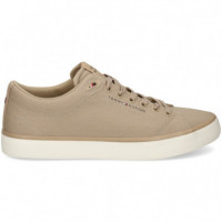 TENIS LONA BEIGE