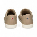 Tenis Lona Beige  TOMMY HILFIGER