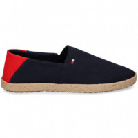 ALPARGATA BANDERA TEXTIL ROJO+AZUL