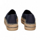Alpargata Plataforma Textil Denim  TOMMY HILFIGER