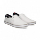 Slip On Textil Azul/blanco  TOMMY HILFIGER