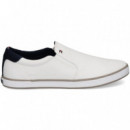 Slip On Textil Azul/blanco  TOMMY HILFIGER