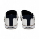 Slip On Textil Azul/blanco  TOMMY HILFIGER