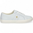 Deportivo Piel Blanco  LAUREN RALPH LAUREN