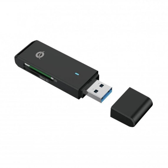 LECTOR DE TARJETAS EXTERNO CONCEPTRONIC USB-C/USB